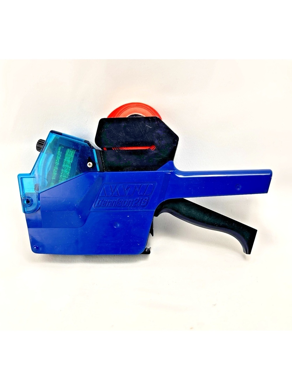 Sato Dennison 216 Price Sticker Gun Retail Store Blue 2 Line Works **Read**